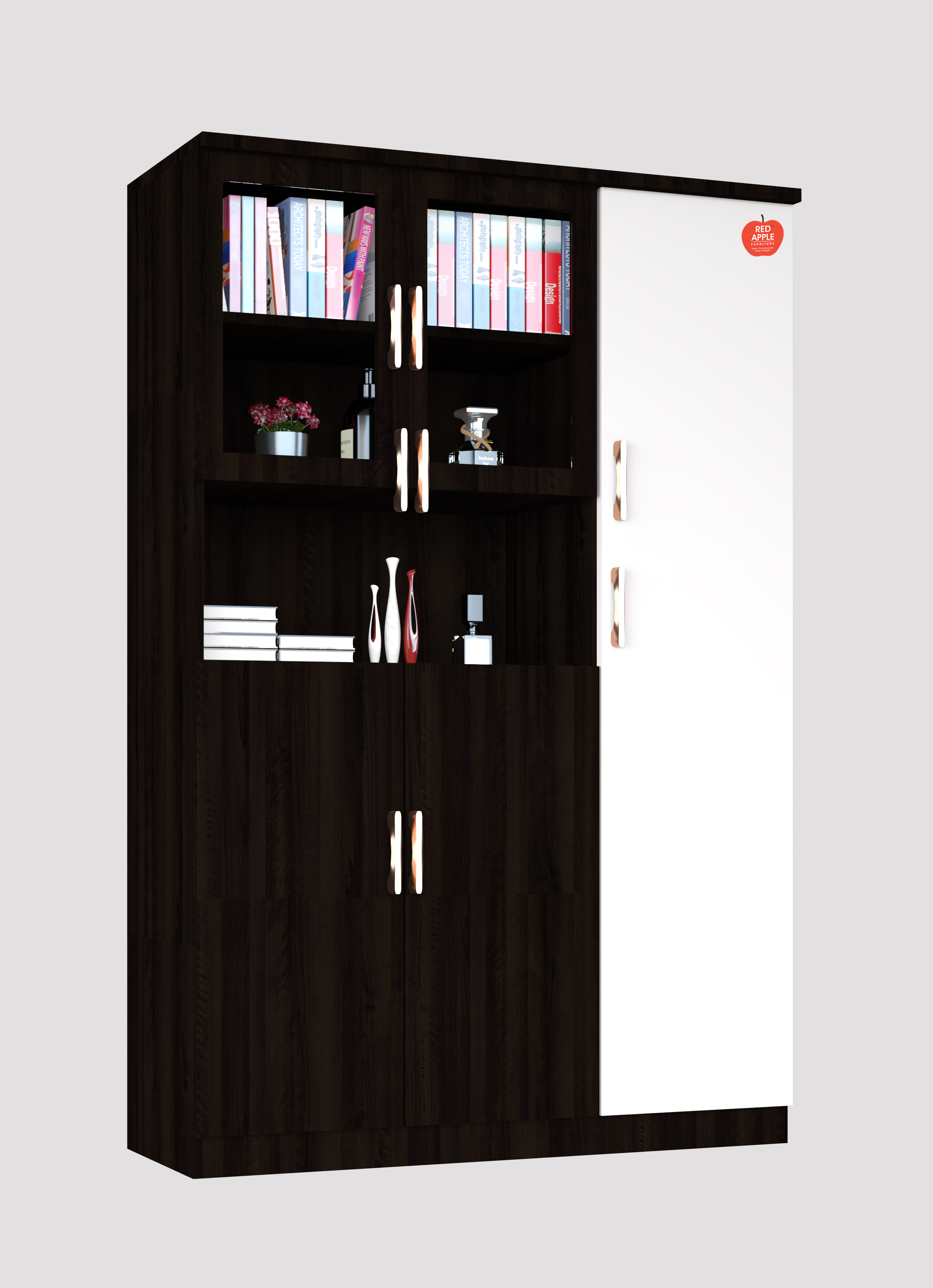 BOOK SHELF RA303 (HIGH GLOSSY) - by Red Apple Furniture.