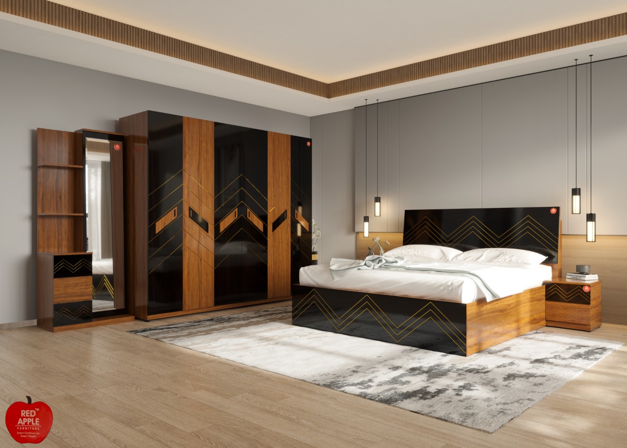 Bedroom Set BLACKBERRY RA131 - by Red Apple Furniture.