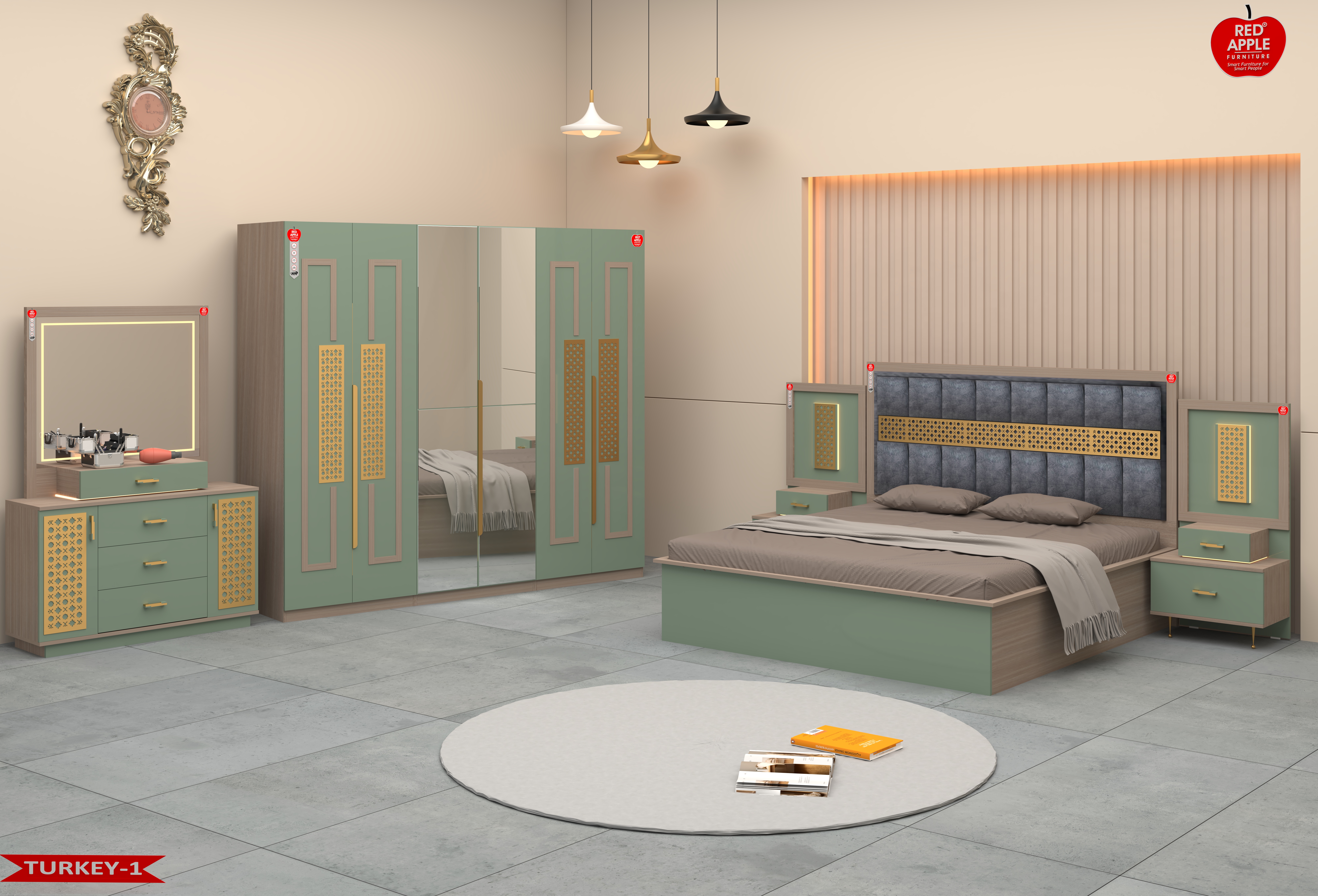 Bedroom Set TURKEY-1(PISTA) RA141