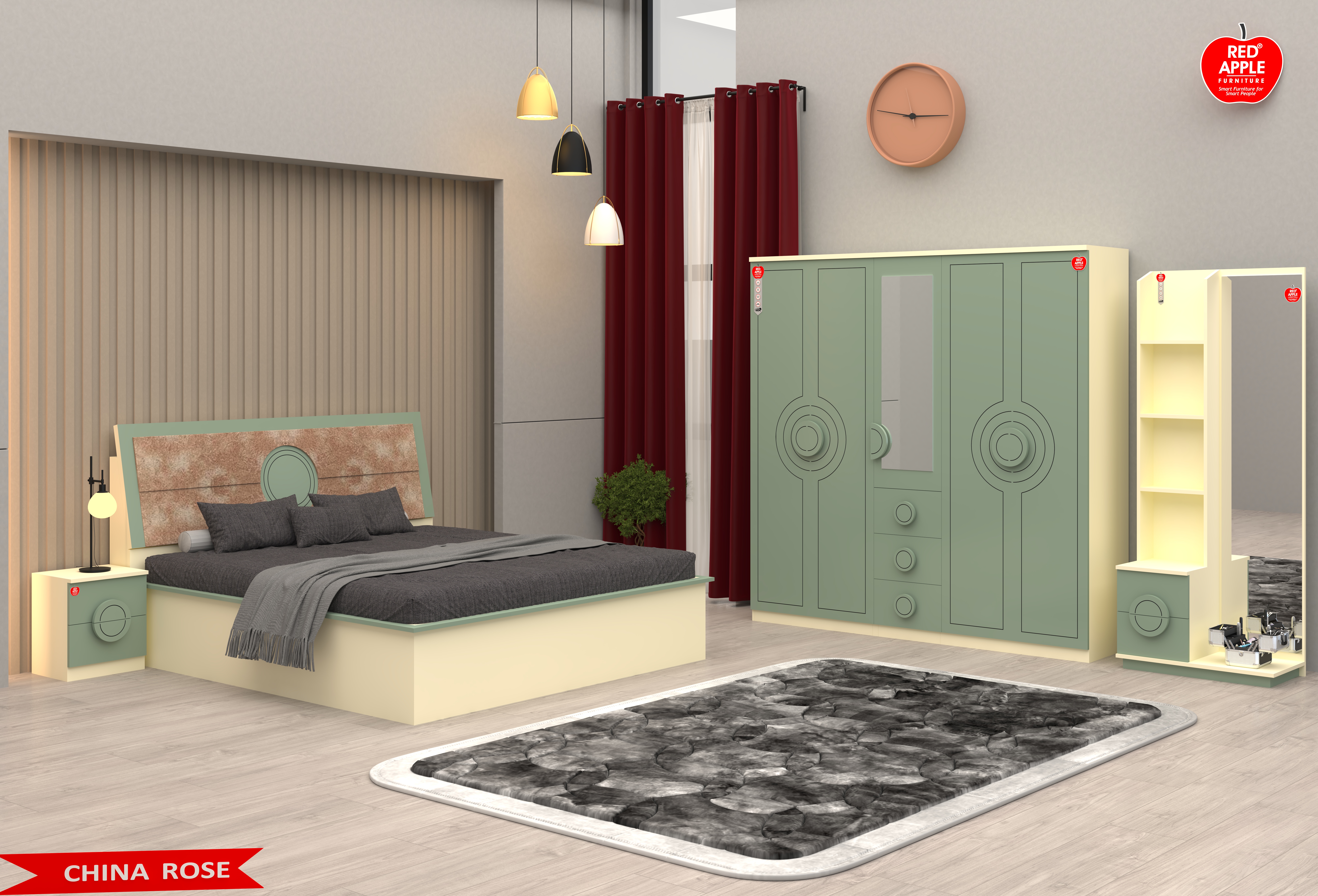 Bedroom Set CHINAROSE RA910